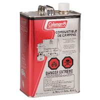 Coleman Camp Fuel, Naphtha Liquid Fuel For Camping Stoves, Lanterns & Heaters, 3.78-L Front_Angled_Right
