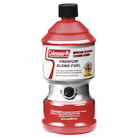 Coleman Premium Blend Naphtha Liquid Fuel For Camping Stoves, Lanterns & Heaters, 946-mL Front_Flat