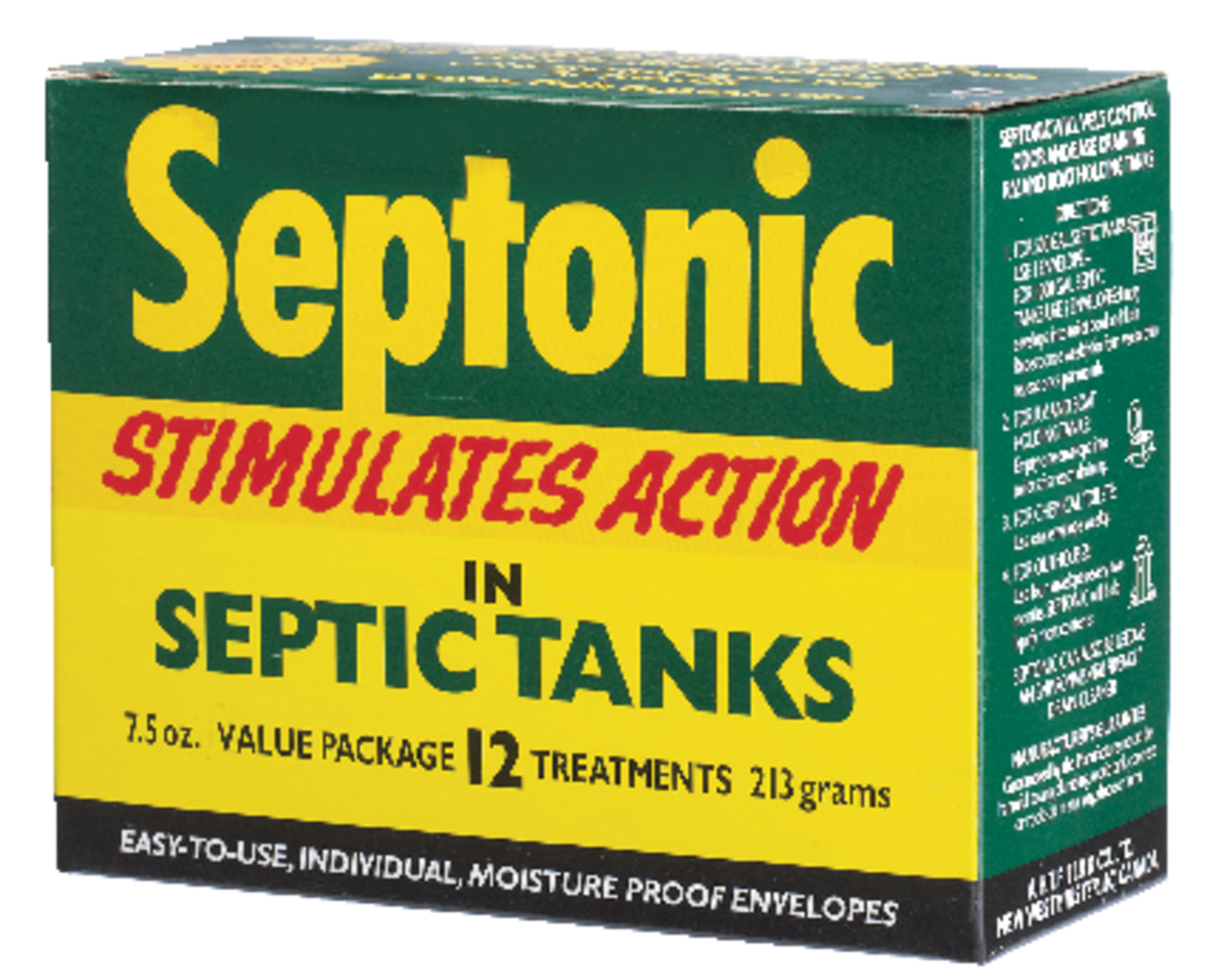 Septonic Value Pack Septic Tank Treatment & Bacterial Activation, 12-pk