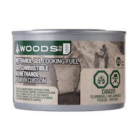 Woods 2.5-Hour Methanol Gel Cooking Fuel For Camping Cookers, Chafing Dishes & Fondue, 200-g, 3-pk