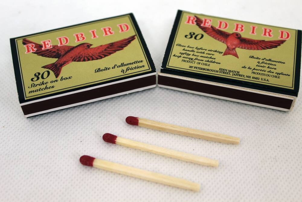 Red Bird Strike Anywhere Wooden Pocket Matches, 300ct Canadian Tire