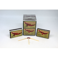 Red Bird Wooden Pocket Matches, 300-pk