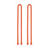 Gear Tie Reusable Rubber Twist Ties, Multi-Purpose Cables For Home & Camping, 2-pk Front_Flat