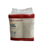 Outbound 100% Biodegradable 2-Ply Rapid Dissolve Camping Toilet Tissue Paper, 4-pk Front_Flat
