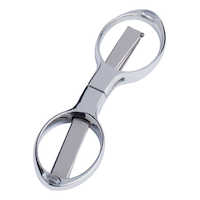 Outbound Compact Portable Folding Metal Pocket Utility Scissors For Travel, Camping & Home Overhead_Plunge