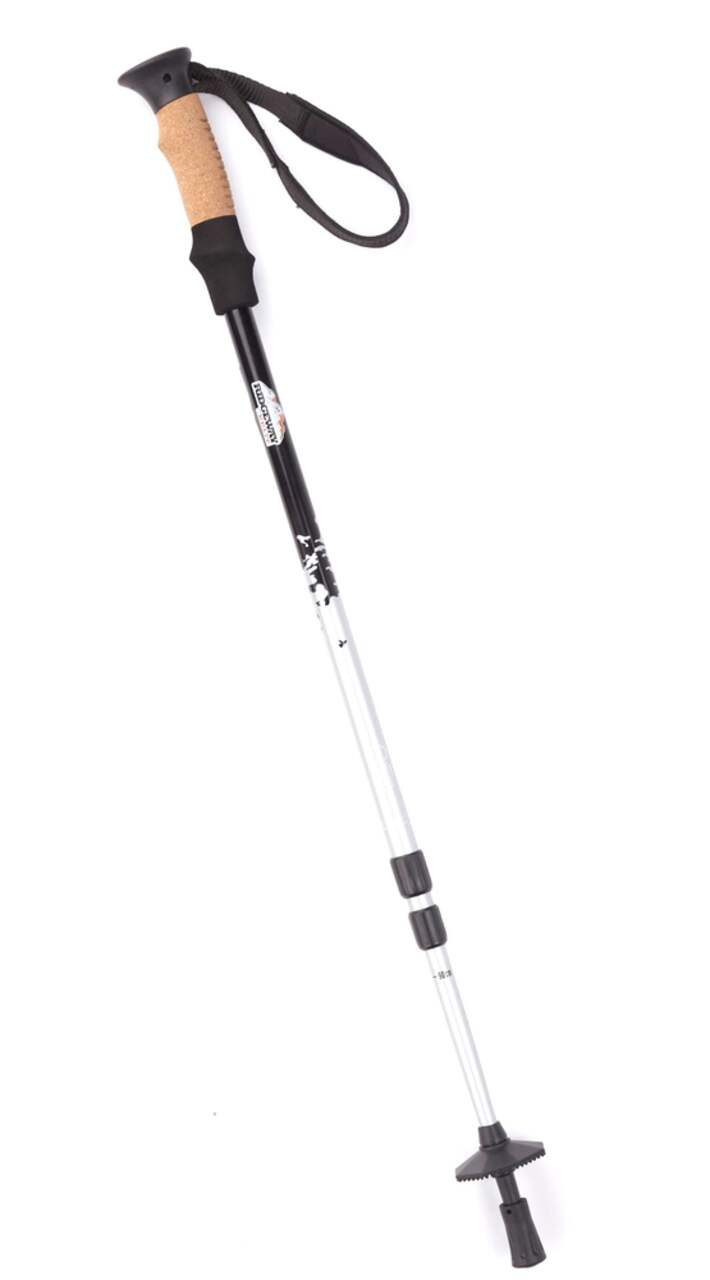 Woods Carbon Ultra-Light Collapsible Adjustable Trekking Poles For Hiking &  Walking