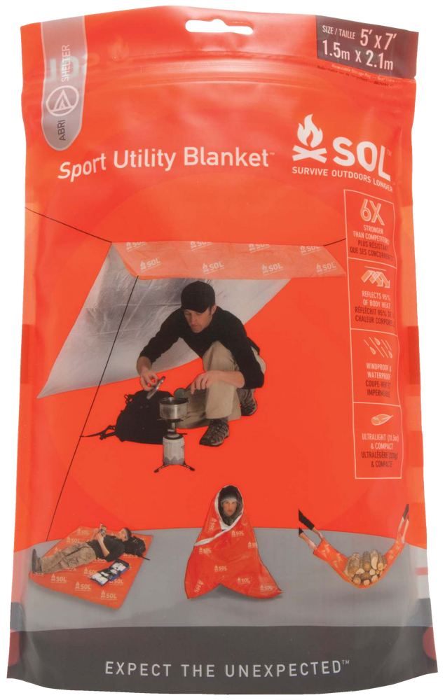 Survive Outdoors Longer Sport Utility Blanket Canadian Tire