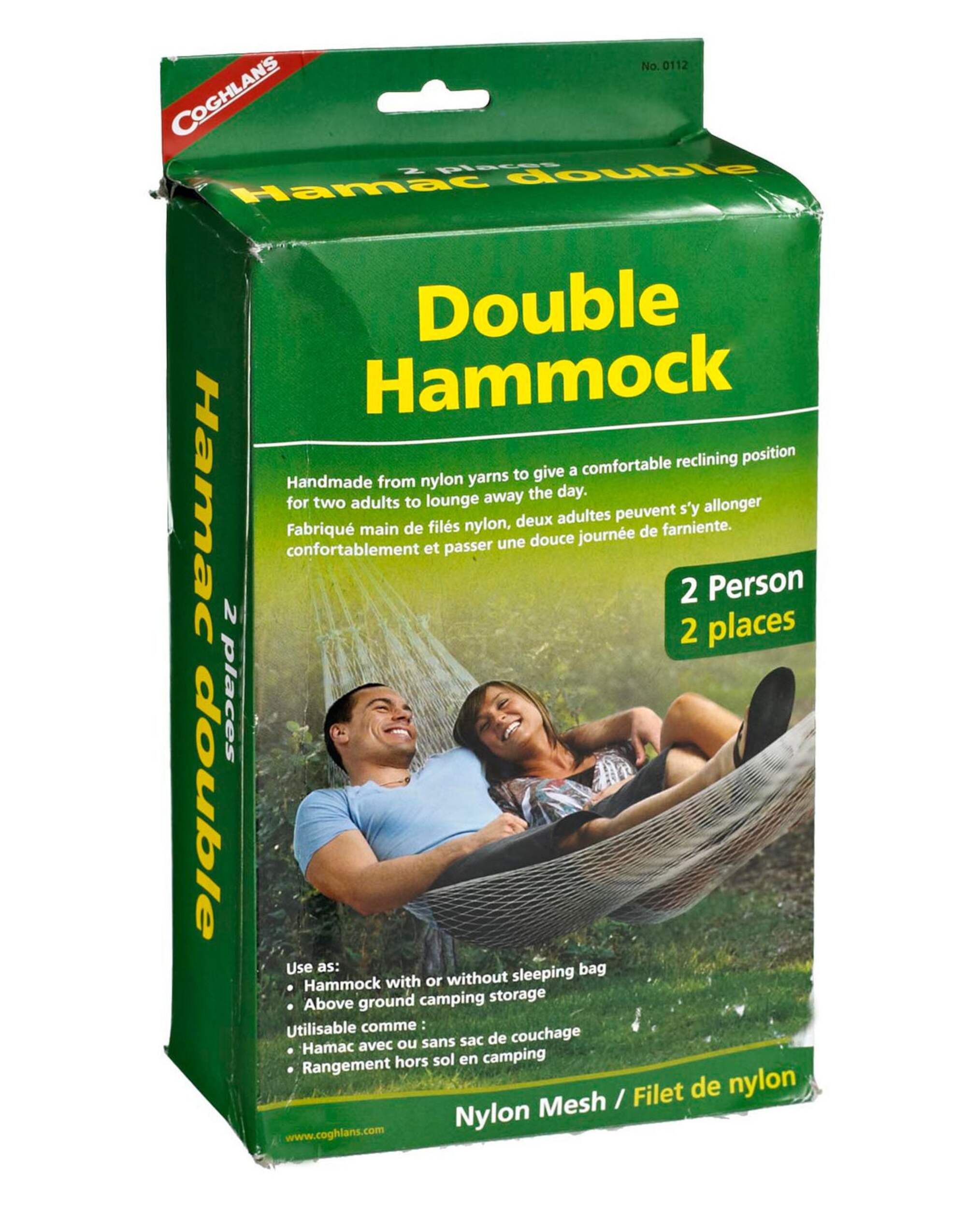Coghlan's Double Hammock Front_Three_Fourths_Angled_Right