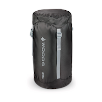 Woods Lightweight Compression Stuff Sack For Camping, Backpacking, Hiking & Travel, Large Front_Three_Fourths_Angled_Left