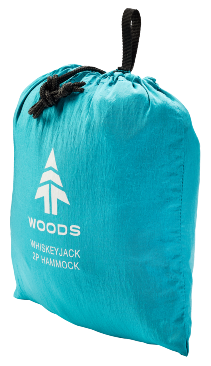 Woods™ 2-Person Backpack Camping Hammock with Tree Straps