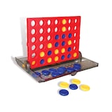 Outside Inside Games Backpack Connect Four Portable Compact Travel Size Game Set w/ Storage Bag Composite_or_Mixed