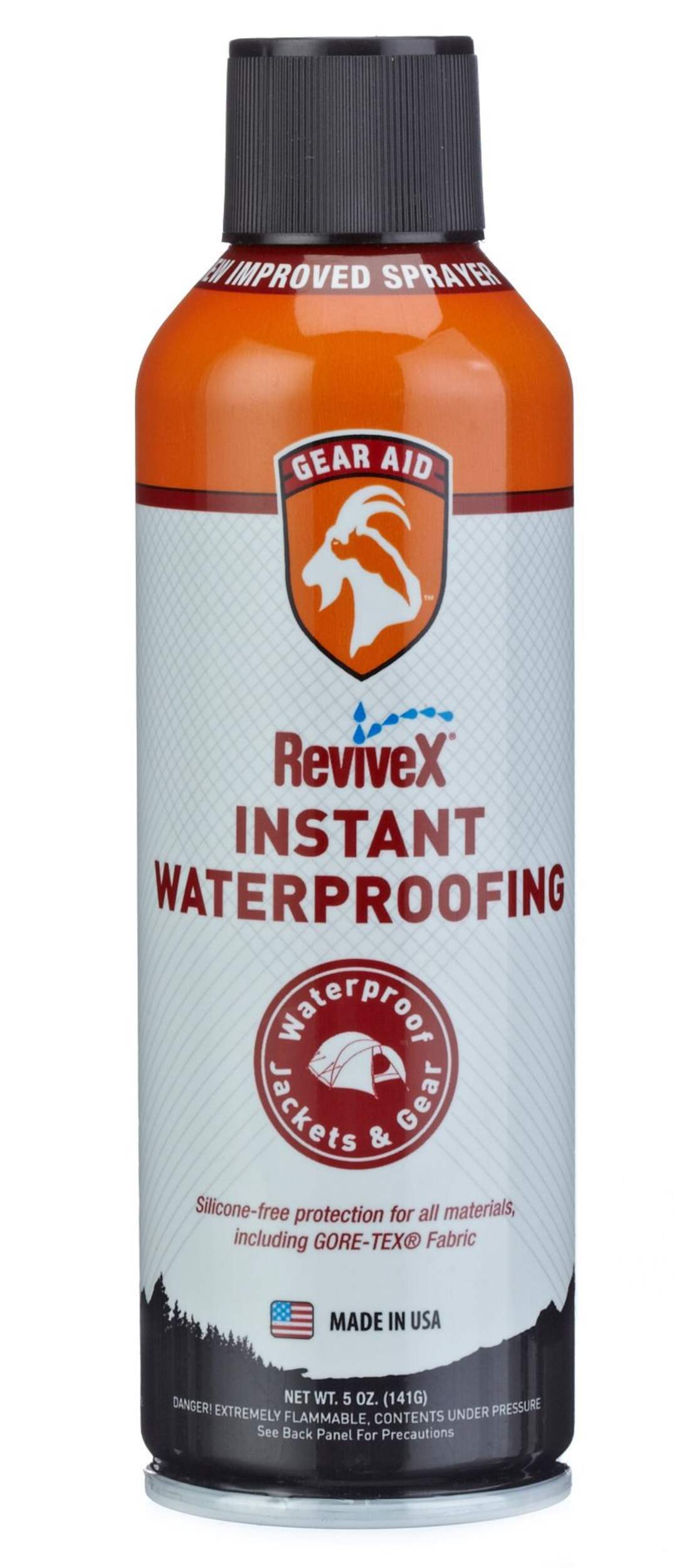 Gear Aid ReviveX Instant Waterproofing, 5-oz Front_Flat