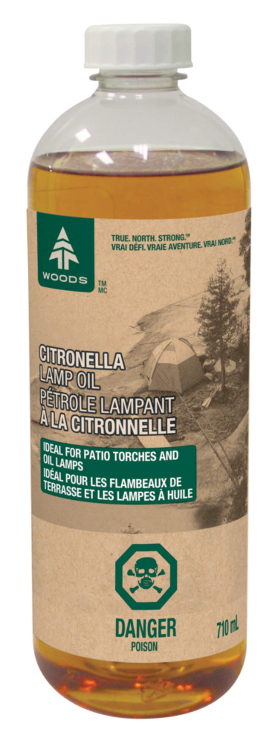 Woods Citronella Lamp Oil For WickFeeding Camping Lamps & Outdoor Tiki