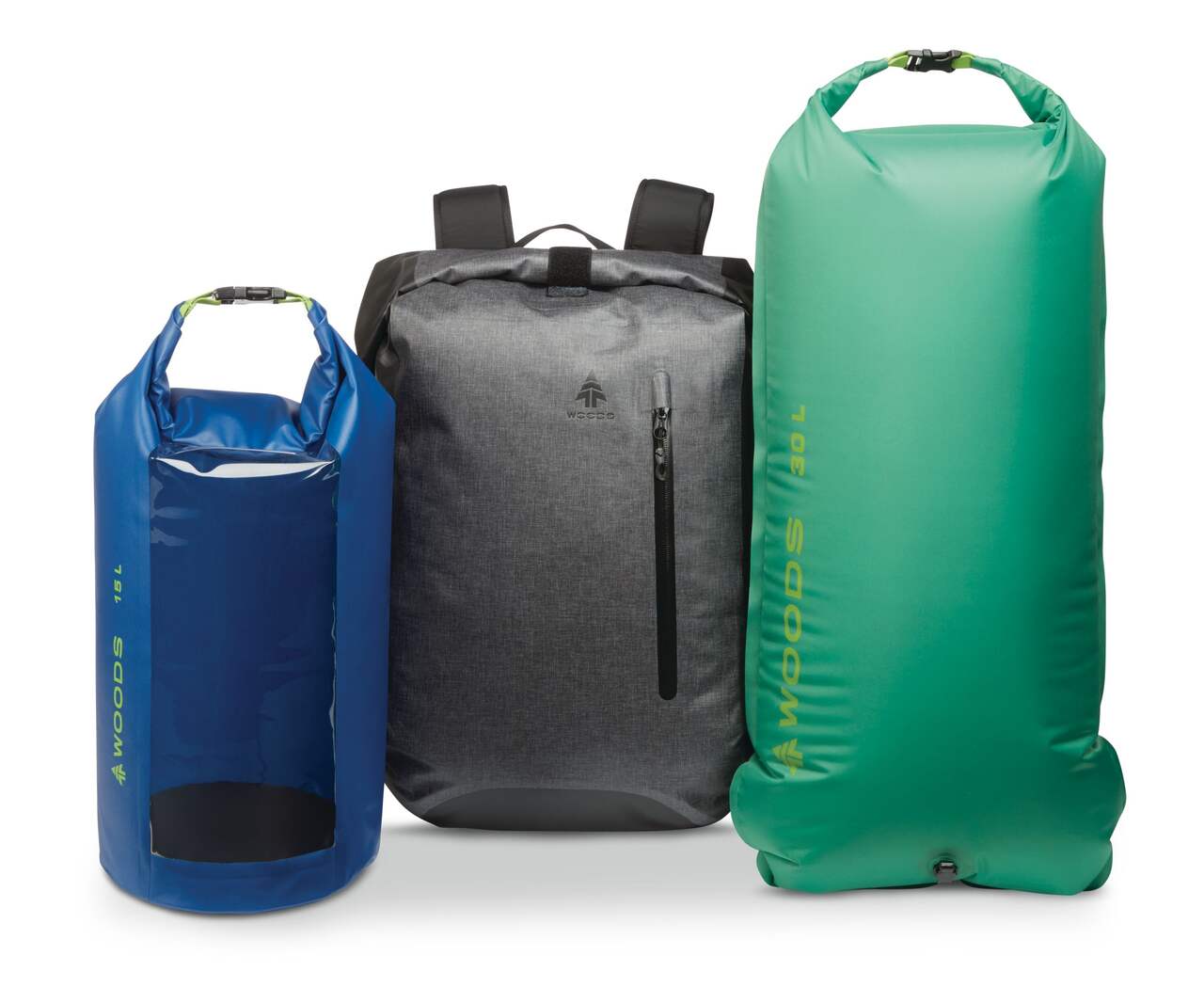 Waterproof Backpack Sack Roll-Top Closure Dry Bag for Fishing