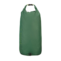 Woods Lightweight Waterproof Dry Bag w/ Valve For Camping, Hiking & Water Sports, 10-L, Green Front_Flat