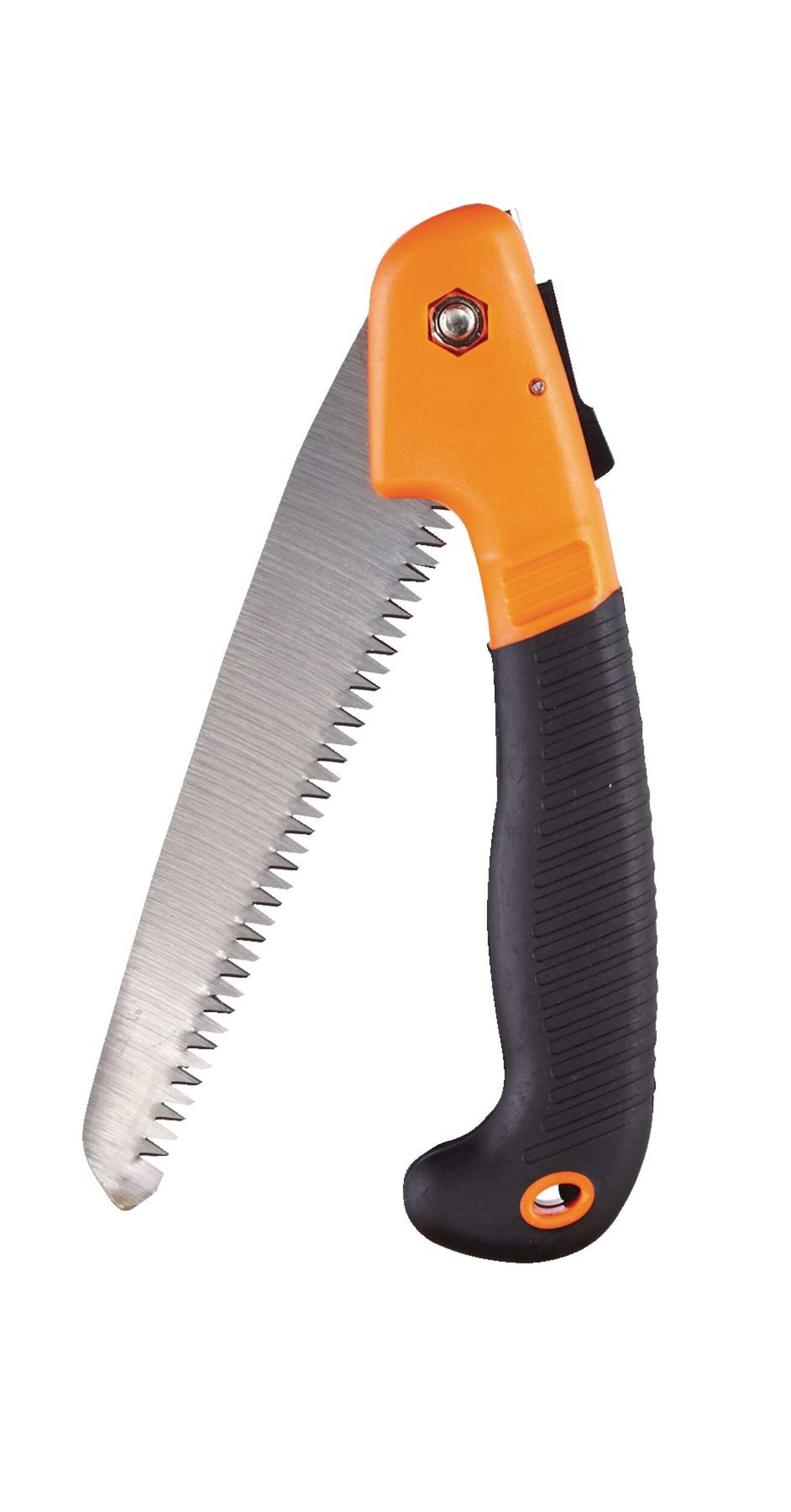 Woods Multi-Purpose Lightweight Compact Folding Camping Saw w/ High Grade Steel Blade & Teeth Front_Flat