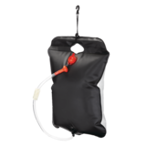 Woods Portable Hanging Camping Shower Water Bag w/ Solar Powered Heating, 17-L Front_Three_Fourths_Angled_Left