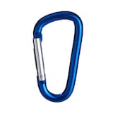 Outbound Aluminum Carabiner Clip For Camping, Hiking & Outdoor Sports, 2-pk Front_Flat