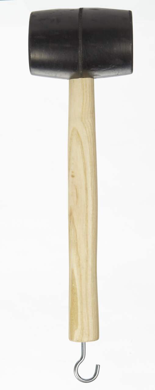 10 Long Wooden Handle Rubber Mallets (2 Mallets)