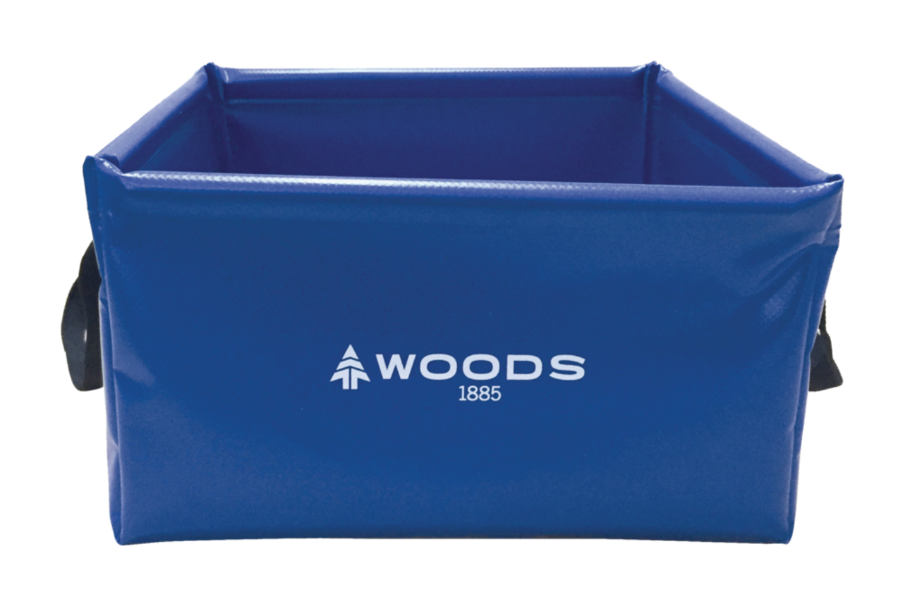 Woods Portable Folding Camping Sink w/ Handles, 10-L