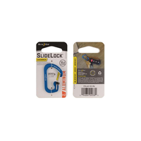 Nite Ize SlideLock #4 Aluminum Wiregate Accessory Carabiner Clip, Holds Up To 75-lbs