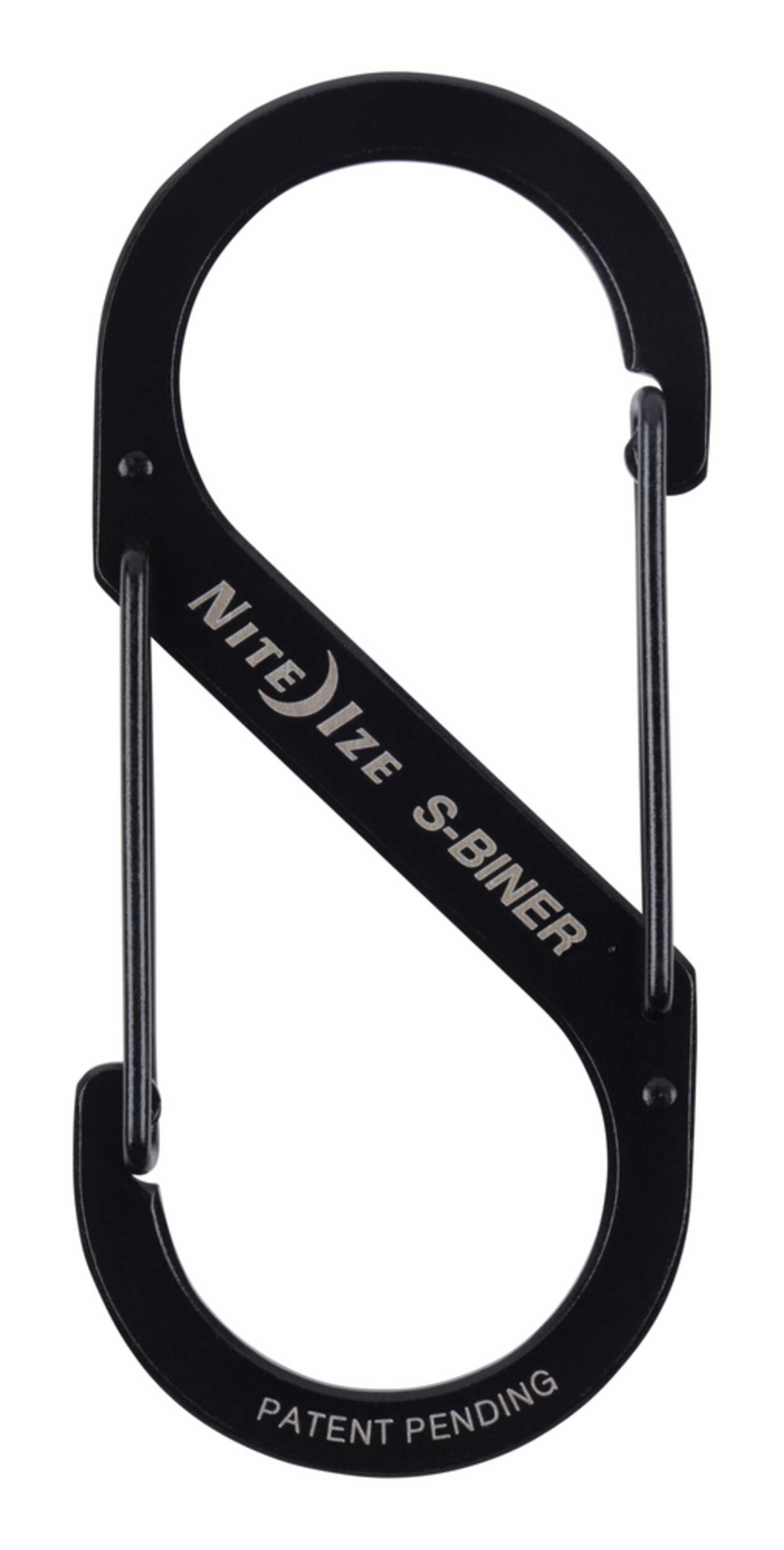 Mousqueton en S en acier inoxydable double no&nbsp;4 de Nite Ize pouvant supporter jusqu’à 75&nbsp;lb Front_Flat