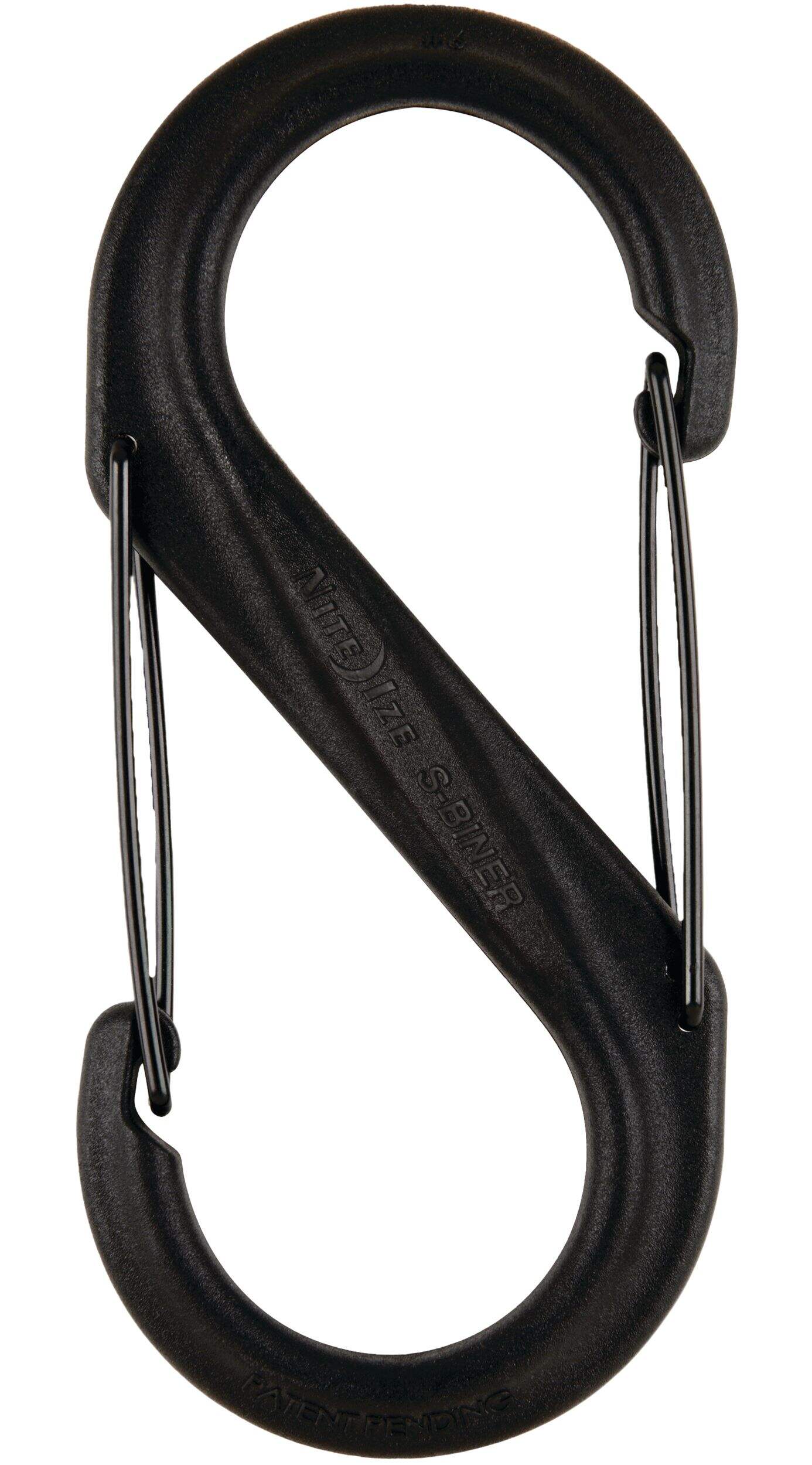 Nite Ize S-Biner #6 Dual Plastic Wiregate S-Carabiner Clip For Storage & Organization Front_Flat