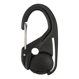 Nite Ize CamJam Plastic No-Knot Cord Tightener & Wiregate Carabiner Clip w/ 8-Ft Rope, 2-pk Front_Flat