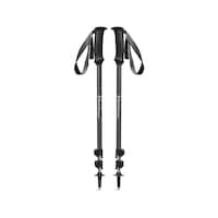 Black Diamond Explorer 3 Collapsible Adjustable Aluminium Trekking Poles For Walking & Hiking Front_Flat