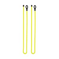 Nite Ize Gear Tie Reusable Rubber Twist Ties, Multi-Purpose Use & Cord/Cable Management, 18-in, 2-pk Front_Flat
