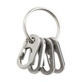 Nite Ize Stainless Steel MicroLink™ Key Ring Front_Angled_Right