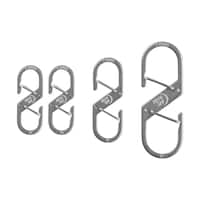 Nite Ize Z-Series™ Stainless Steel Dual Carabiner, #3 Front_Flat