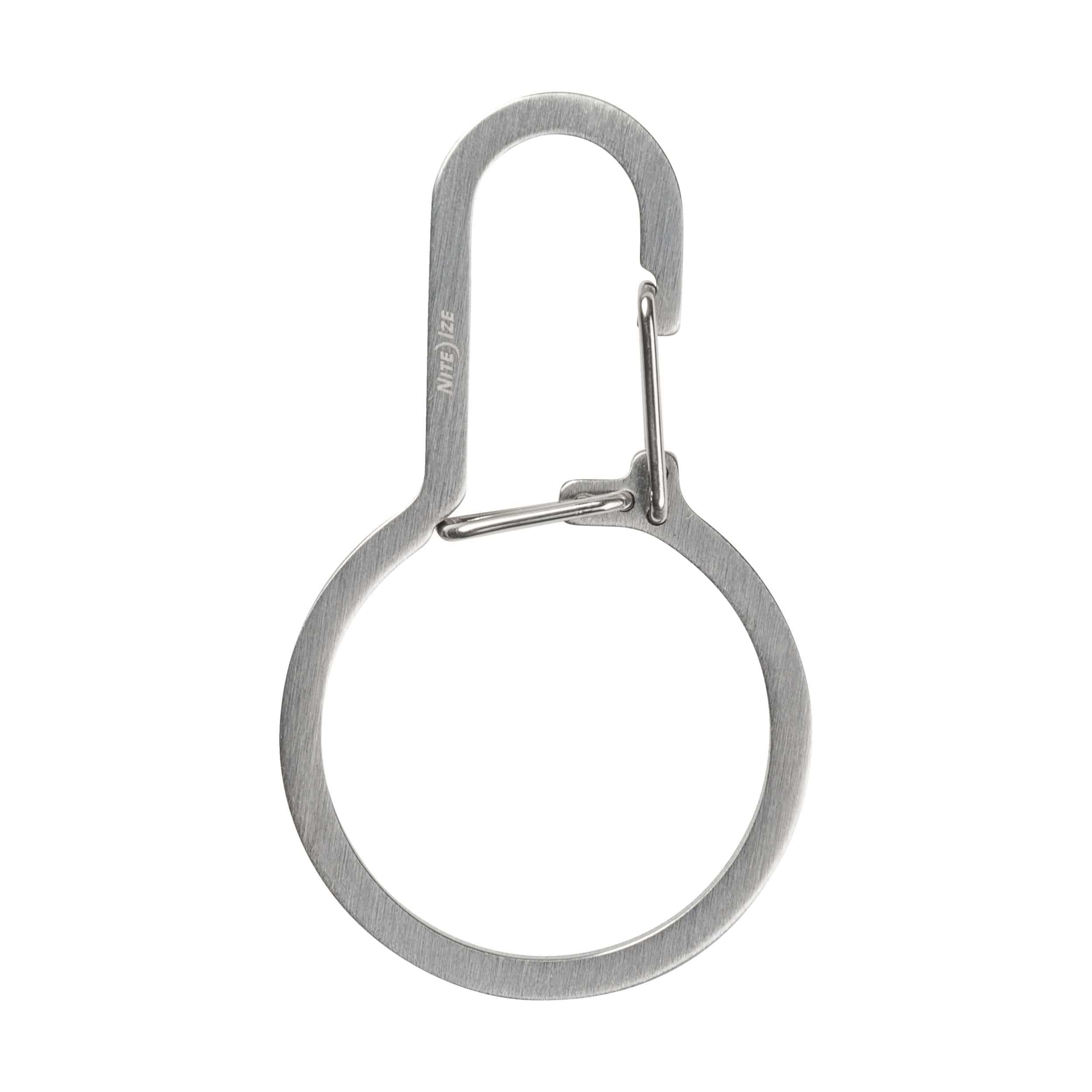 Nite Ize DualPass™ Stainless Steel Dual Chamber Key Ring
