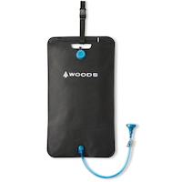 Woods Solar PVC-Free Hanging Portable Camping Shower, 15-L