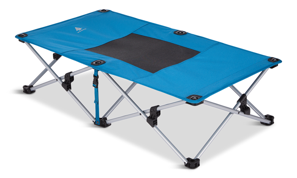 Woods DOGWOOD Portable Folding Dog Camp Cot w/ Carry Bag, Supports 70