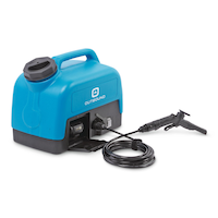 Outbound PWR POD Outdoor Wash Station, Blue Front_Angled_Right