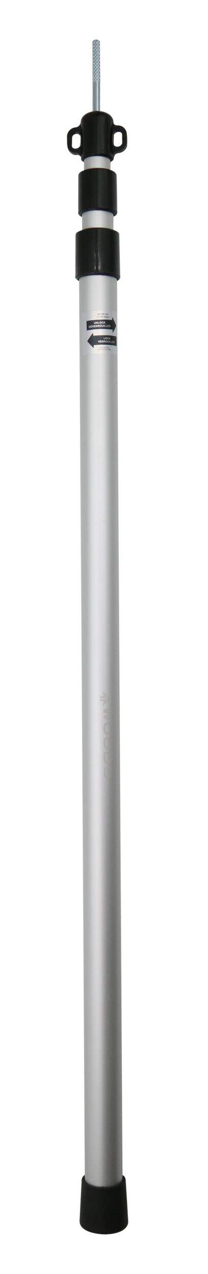 Woods Telescopic Adjustable Aluminum Awning Pole Front_Flat