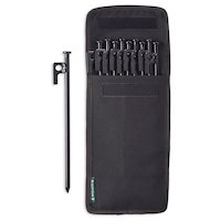 Woods Heavy-Duty Steel Tent Pegs, 10-pc Front_Flat