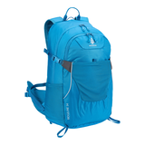 Woods Ridgeline Daypack, 2-Compartment Backpack For Camping, Backpacking, Hiking & Travel, 34-L, Blue Front_Angled_Right
