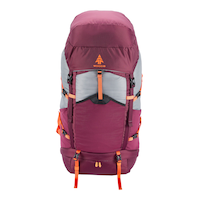Woods TUZO Women's Multi-Day Adventure Backpack For Hiking, Camping & Travel, 55-L