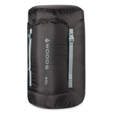 Woods Backpacker Lightweight Compression Stuff Sack, 40-L, Black, X-Large Front_Angled_Left