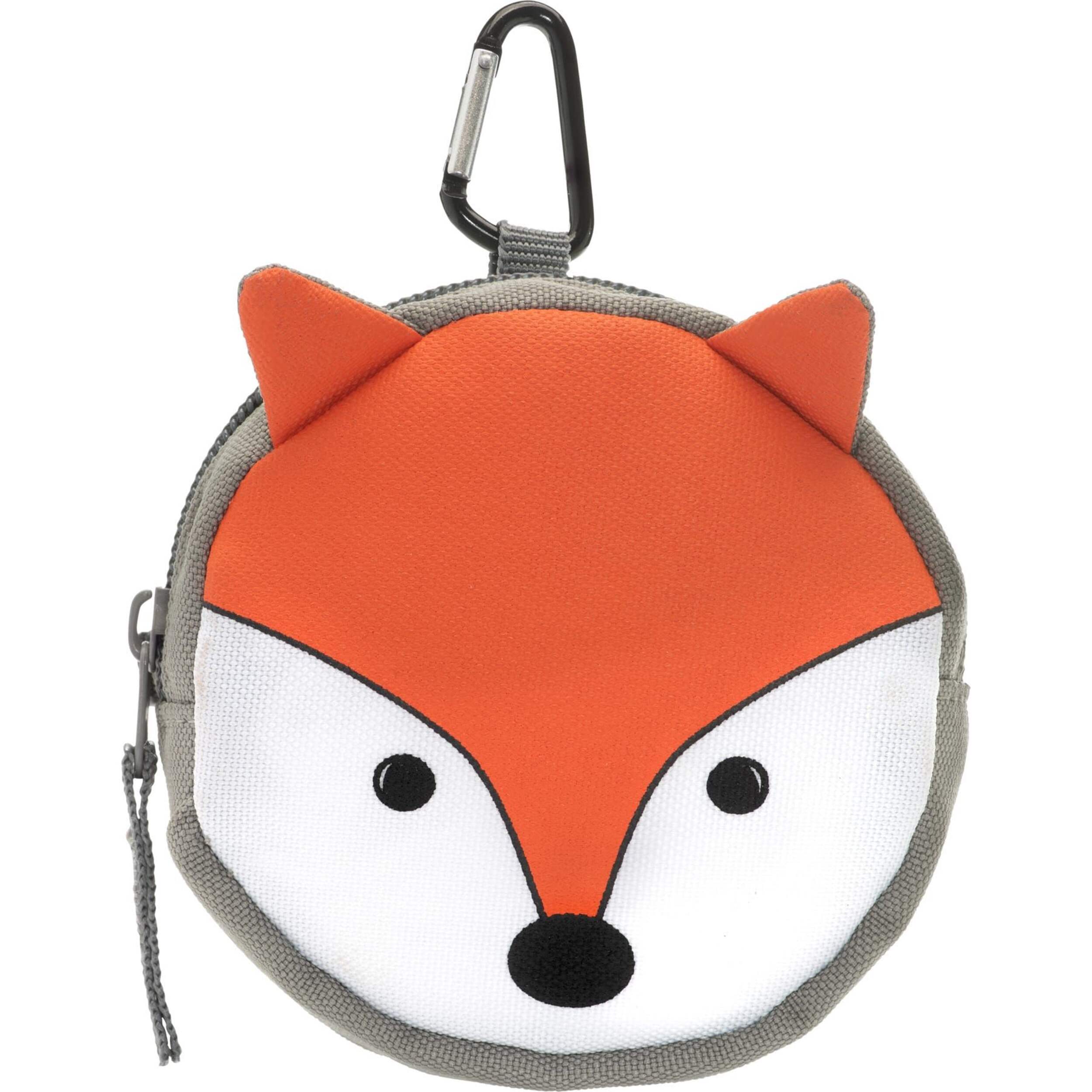 Adventure Ready Kids Mini Fox First Aid Medical Kit with Clip for School/Camps/Hikes Front_Flat
