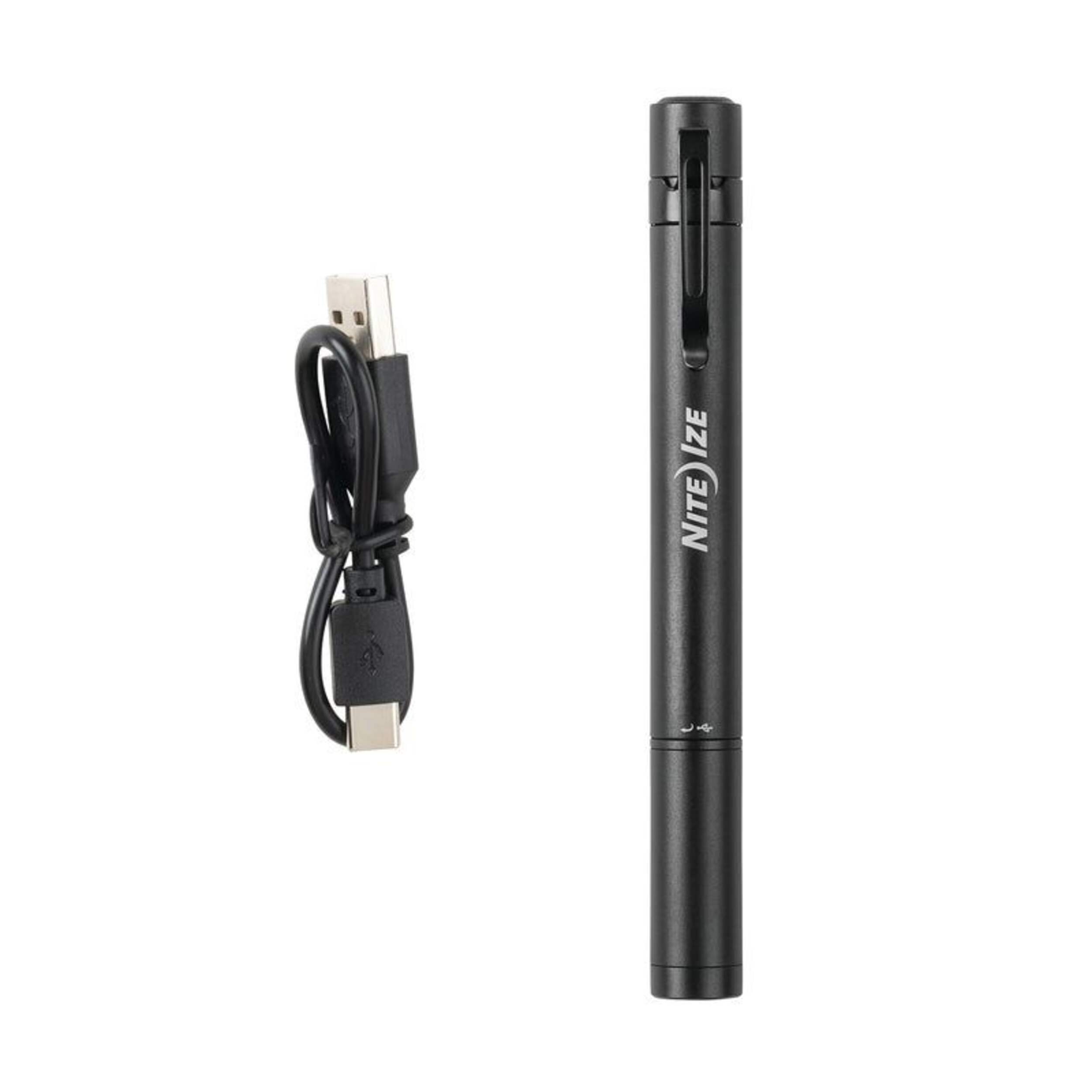 Nite Ize Radiant® 235 Lumen USB Rechargeable LED Pen Light Front_Flat