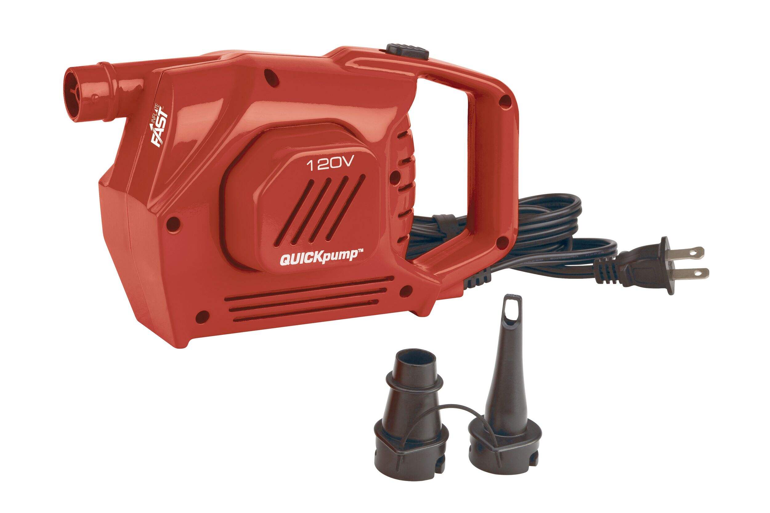 Coleman QuickPump 120V Electric Air Pump w/ 6Ft Cord, Inflates