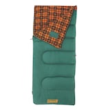Coleman Granite Peak 4.4 °C Sleeping Bag w/ Compression Sack, Insulated and Fleece Lined Front_Flat