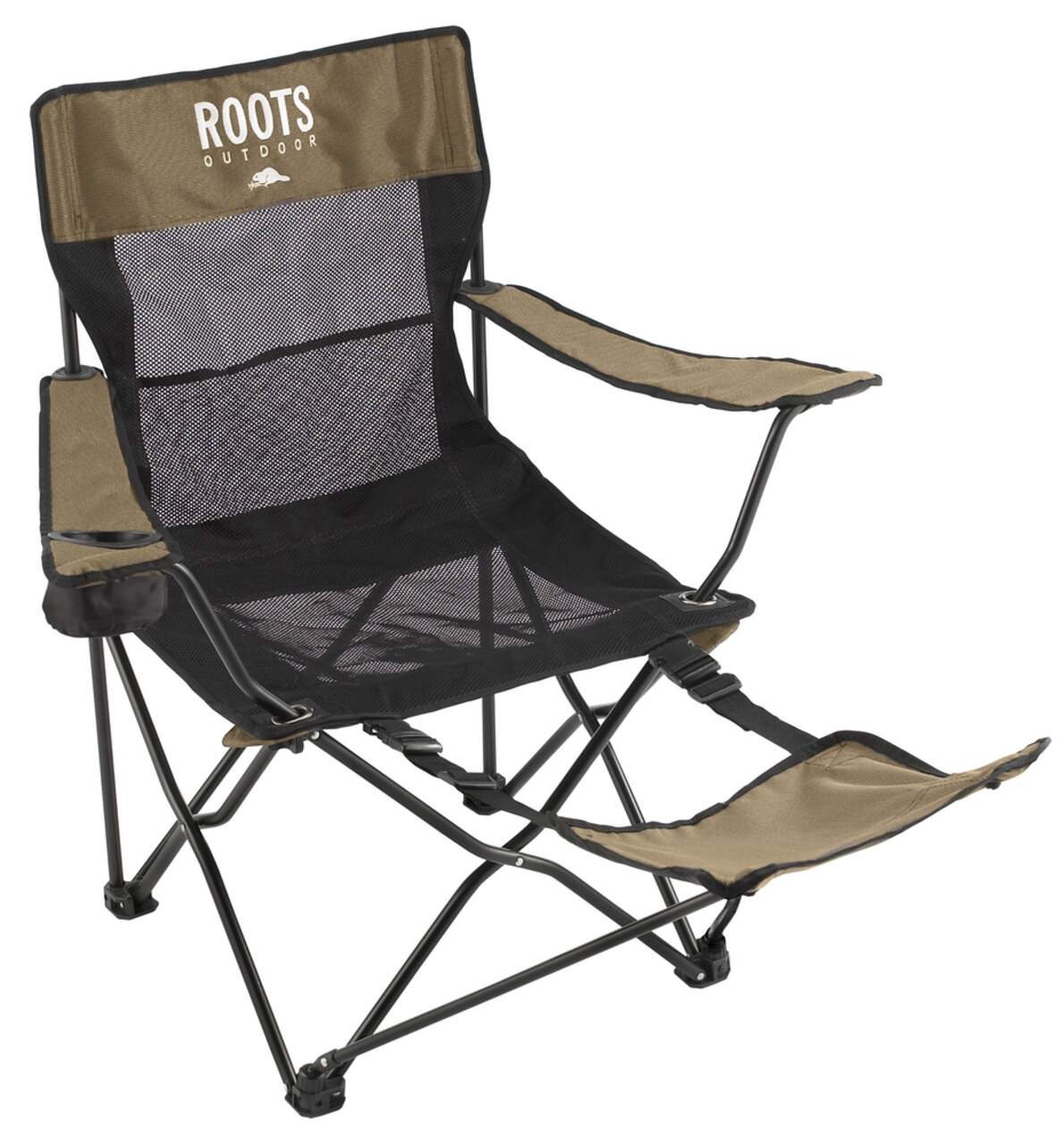 Fold up deals chair with footrest