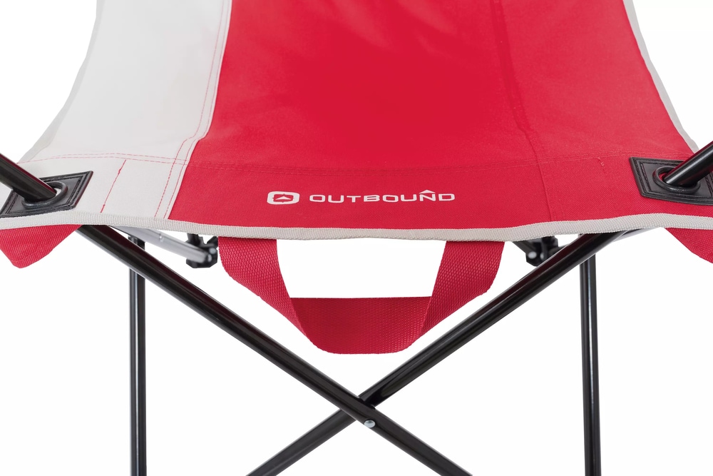 Canadian Flag Deluxe Folding Quad Camping Chair w/ Cup Holder