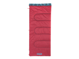 Woods Canmore Cotton Flannel Lined Insulated Cold Weather Sleeping Bag w/  Compression Sack, -10°C
