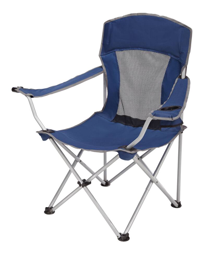 Broadstone Mesh Quad Chair with Wine Glass Holder | Canadian Tire