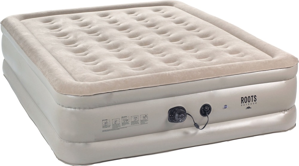 Roots Air Mattress with Builtin Pump, Queen Canadian Tire